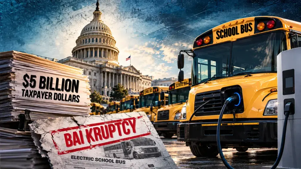 $5 billion electric school bus failure exposed – green new scam