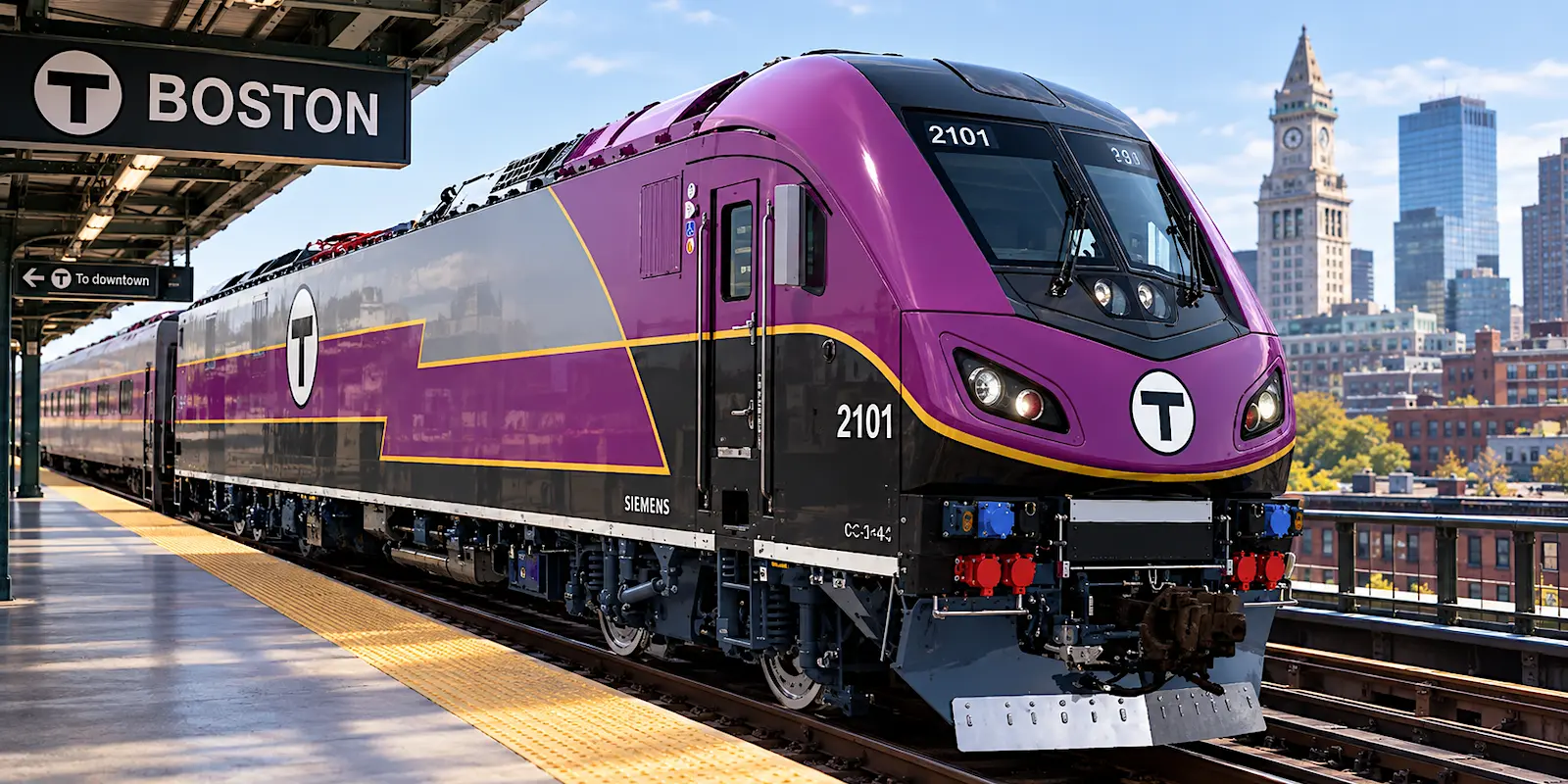 MBTA board approves purchase of new Siemens locomotives