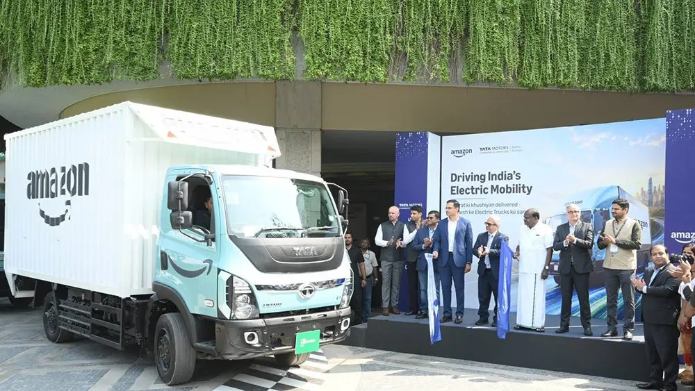 Amazon to deploy 3,000 Tata electric trucks in India