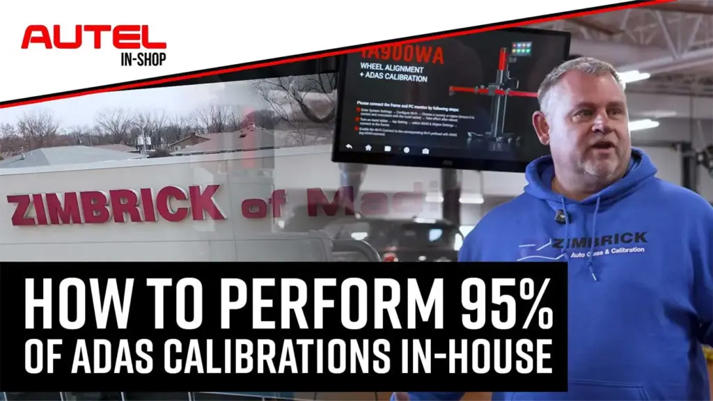 Autel In-Shop: How Zimbrick Body Shop Performs 95% of ADAS Calibrations In-House