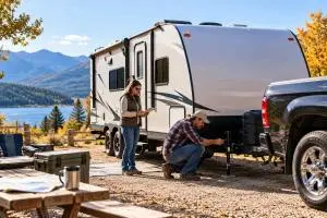 RV maintenance before a trip