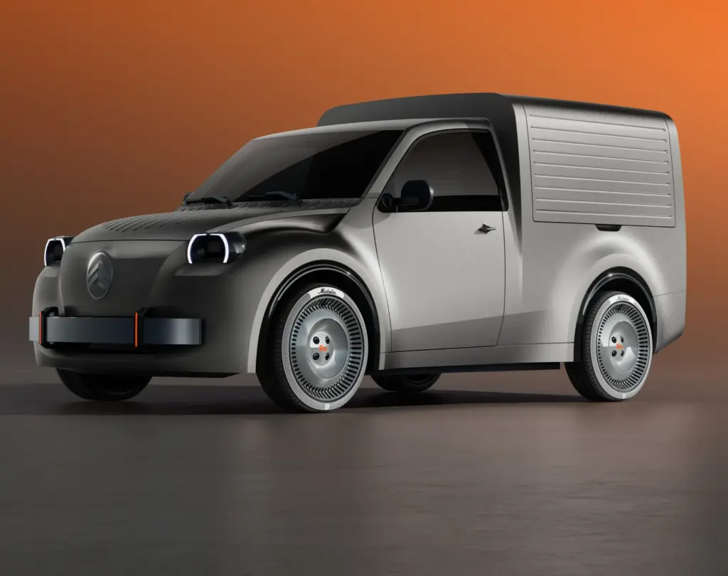 Citroën shows 2CV electric van concept