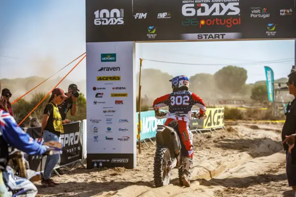 Dunlop Geomax EN92 Scoop Technology helps riders conquer sandy FIM 6DAYS Enduro centenary