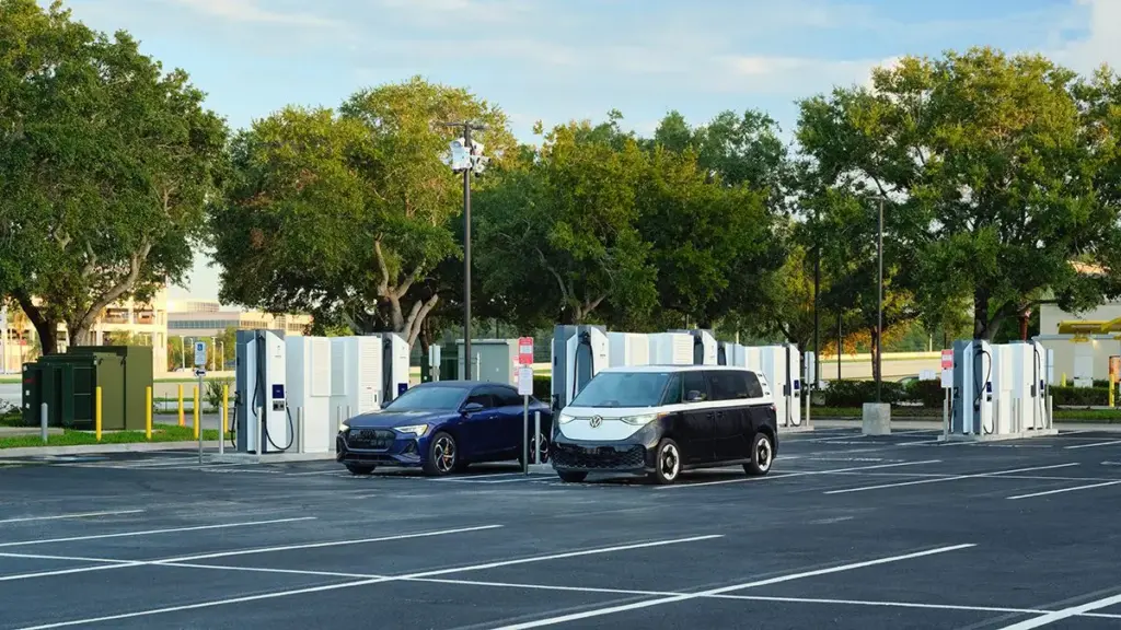 Electrify America opens its largest EV charging station yet in Orlando