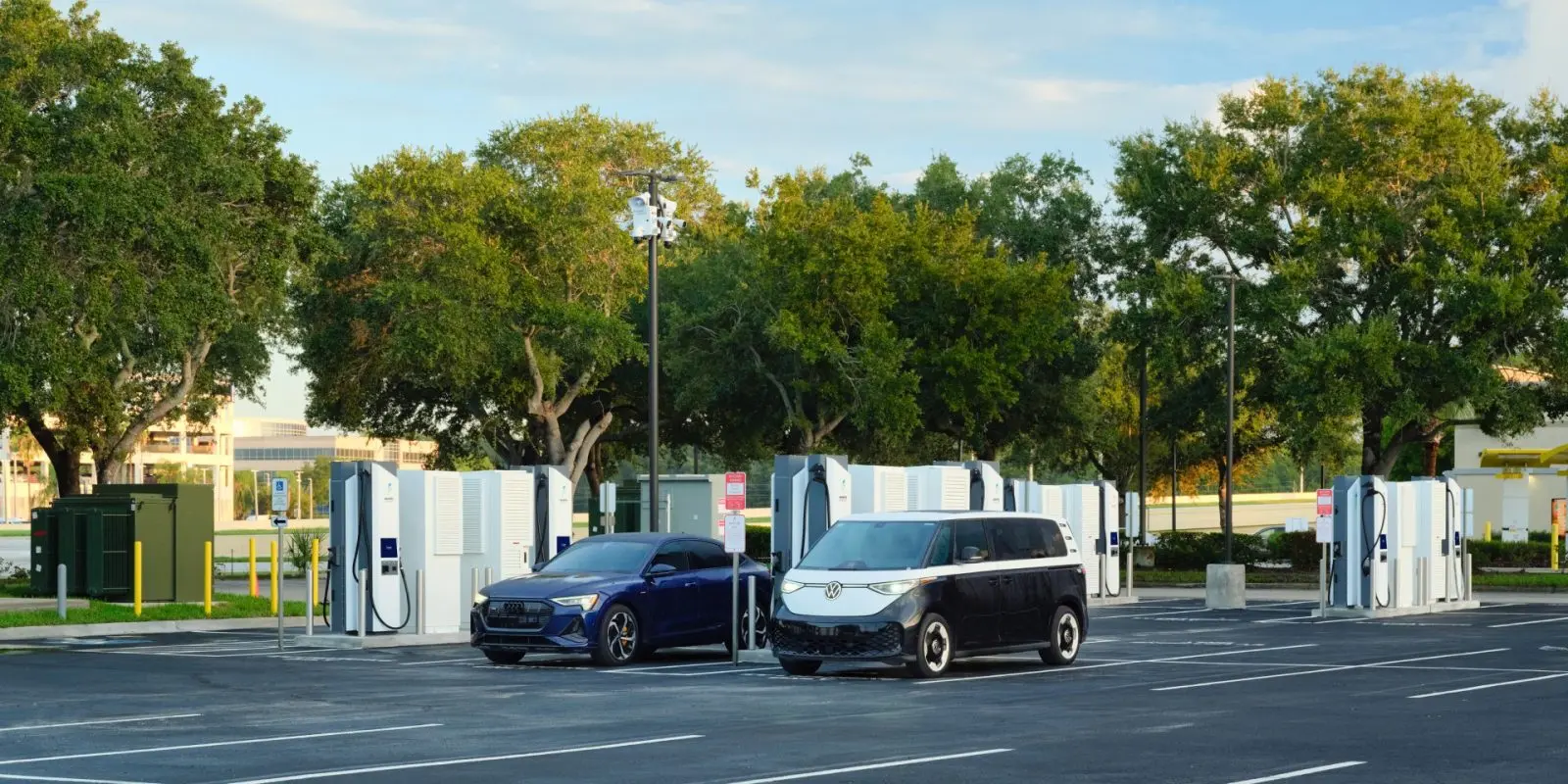 Electrify America biggest charging station