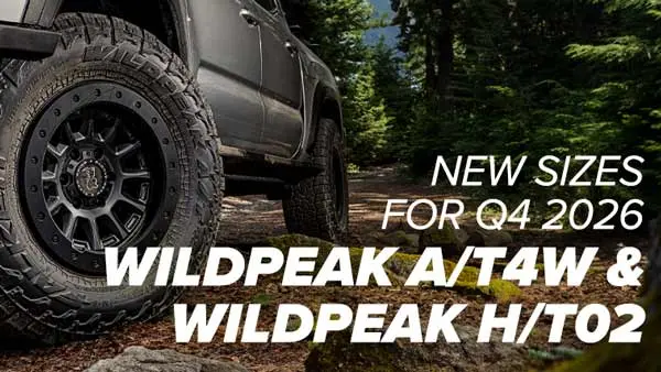 Falken Expands Wildpeak A/T4W, H/T02 Lineups With Four New Sizes
