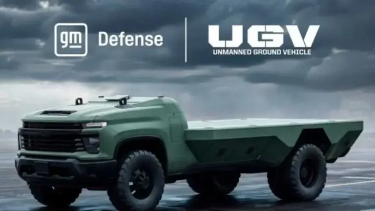 GM Defense unveils unmanned Silverado 3500HD concept for the Army