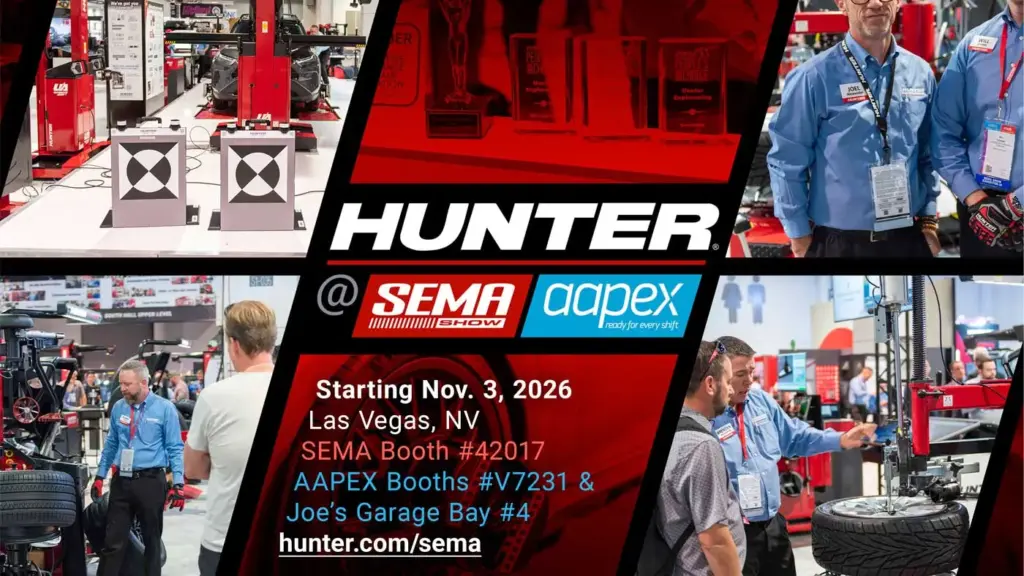 Hunter Engineering to Showcase New Products at SEMA, AAPEX