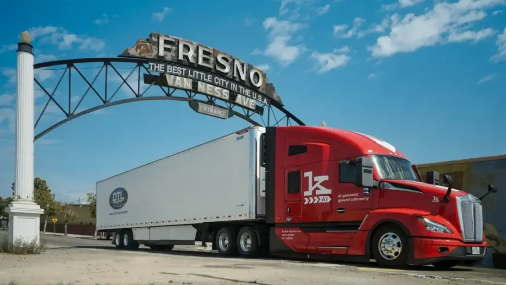 Kodiak lands first commercial deal to supply driverless trucks for public highways