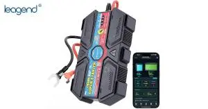 leagend battery-free supercap jump starter JS400 with smart APP