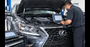 Lexus infotainment system -repair,
