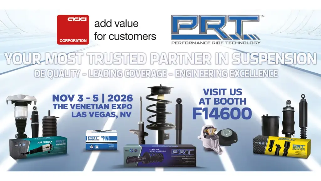 PRT to Showcase Expanded Product Lines at AAPEX 2026