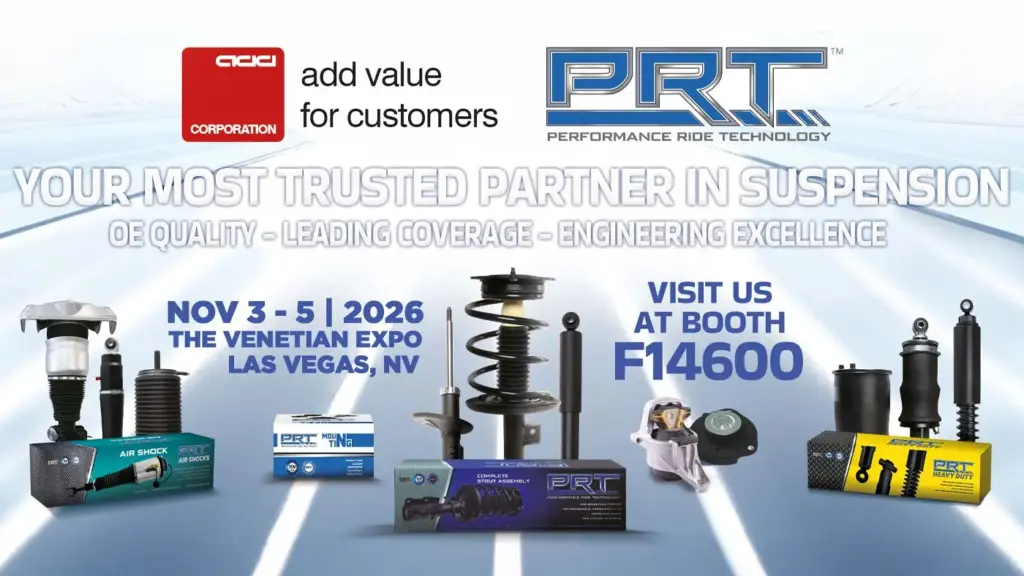 PRT to Showcase New LCV Line, Expanded Applications at AAPEX