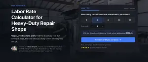 shopview labor rate calculator