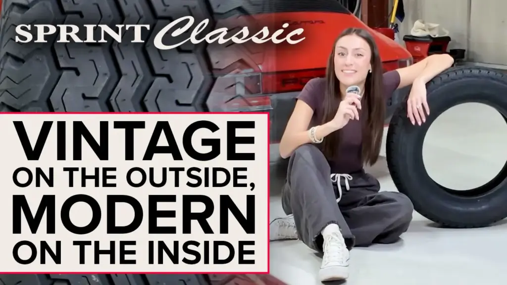 This Classic Car Tire Is Vintage On The Outside, Modern On The Inside